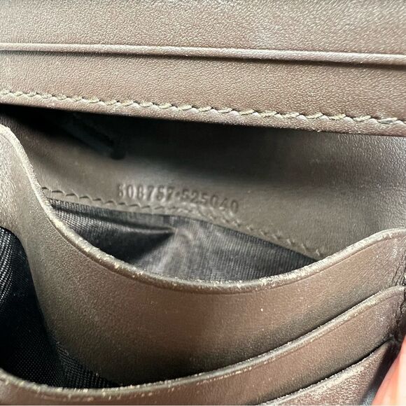 Auth Gucci Surpreme Bifold PVC Leather Beige Wallet - Picture 10 of 13